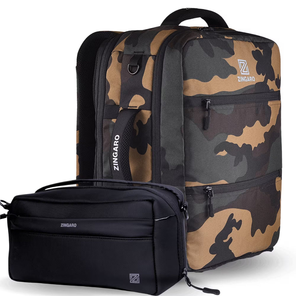 Army travel backpack with pouch main image