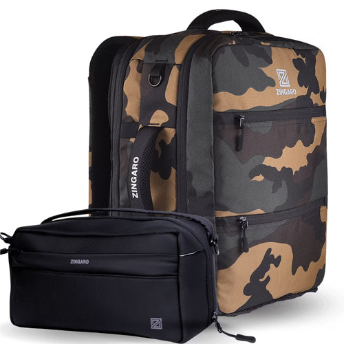 Army travel backpack with pouch main image