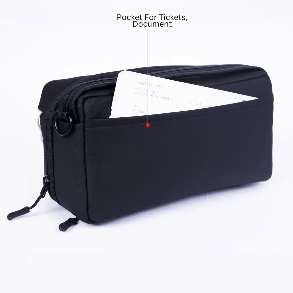 Tech pouch back view