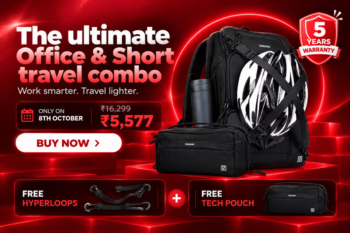 The ultimate office and short travel combo zingaro backpack combo