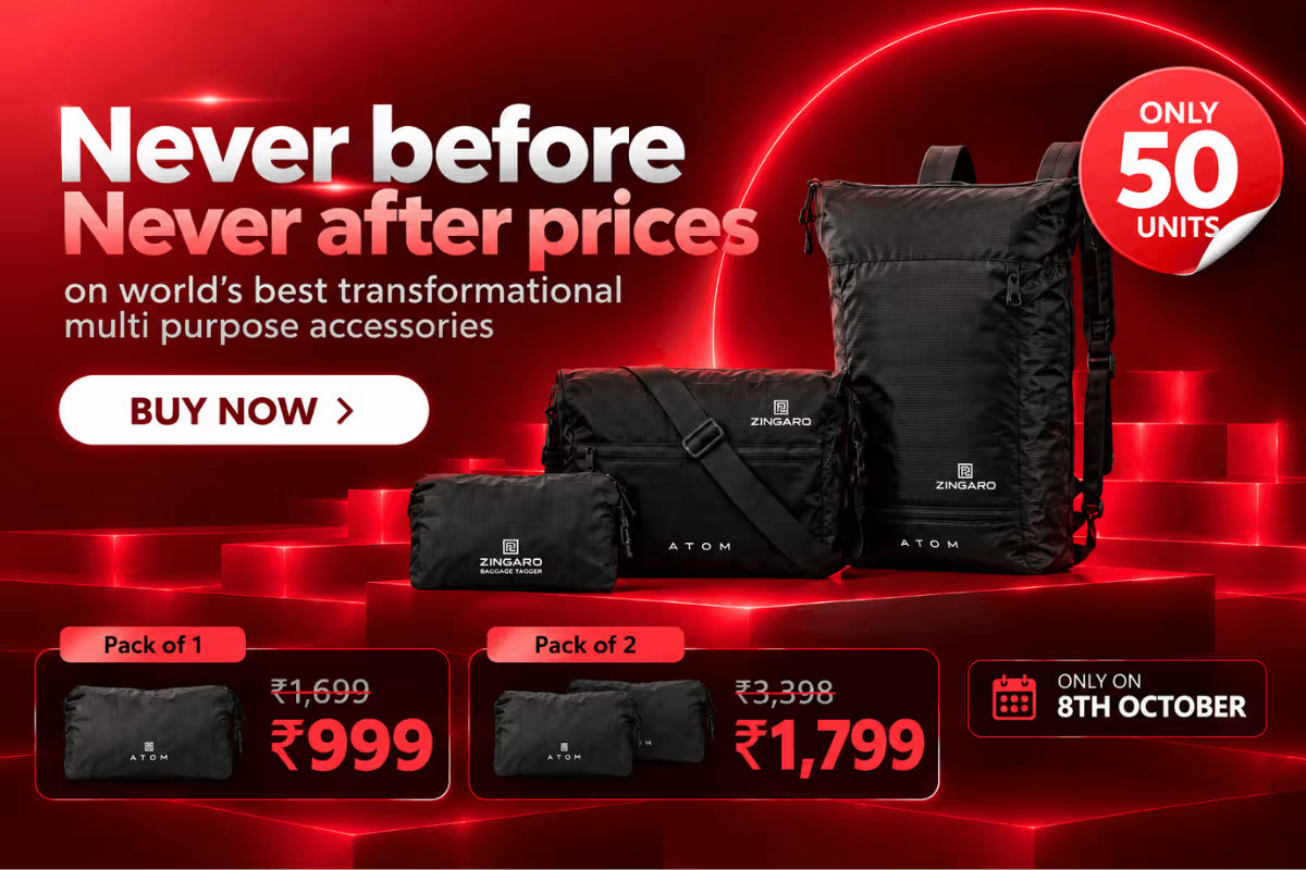 Zingaro atom never before never after price with exclusive discount banner