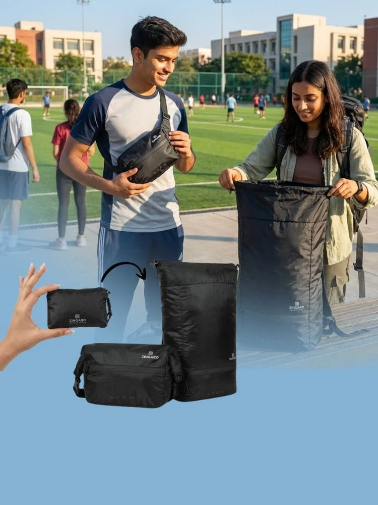 Convertible travel backpack