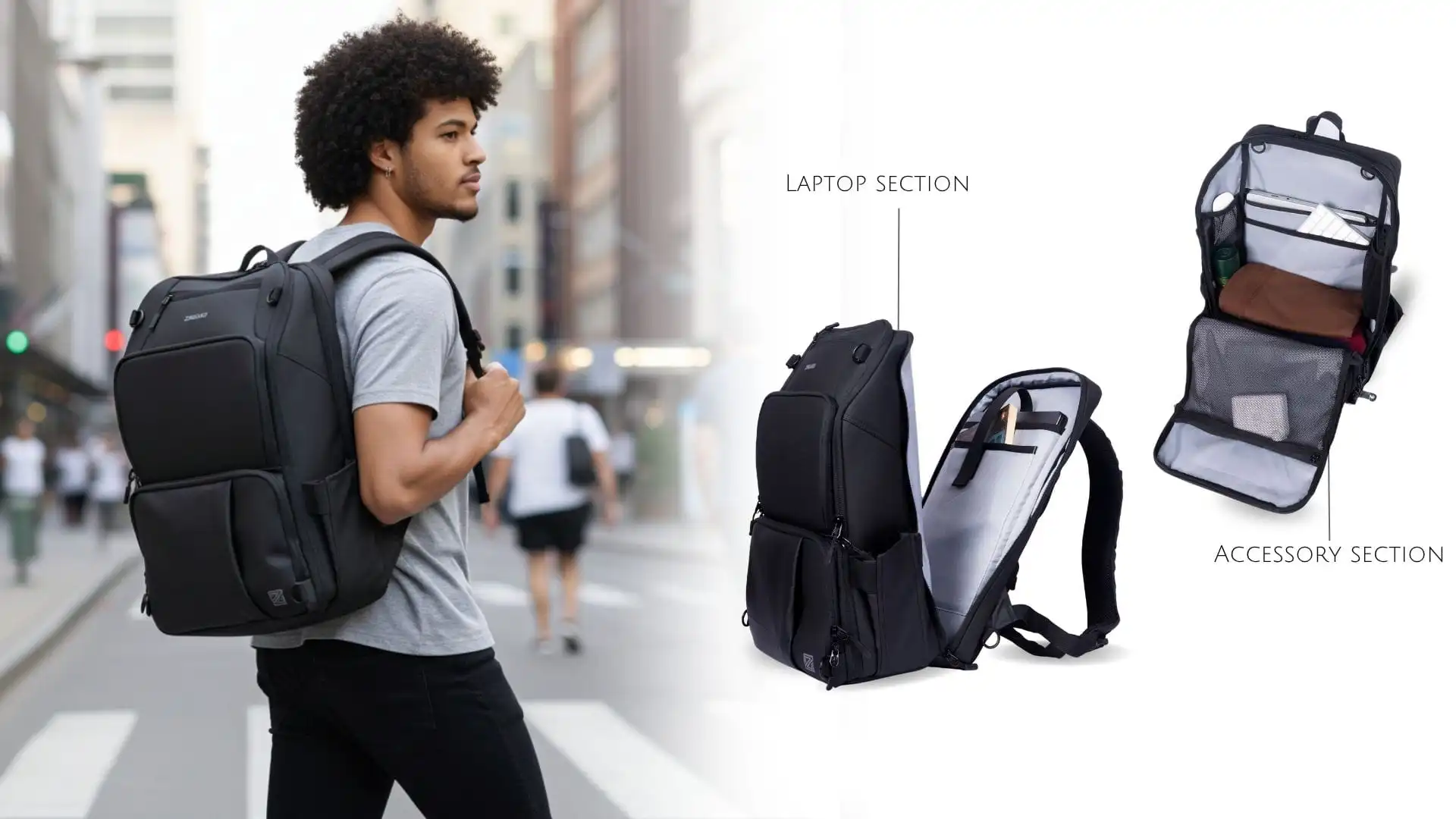 Laptop backpack