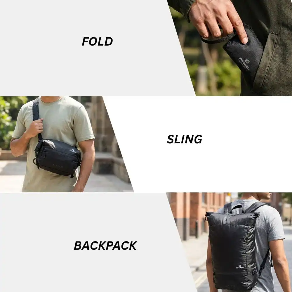 Zingaro waterproof small travel backpack