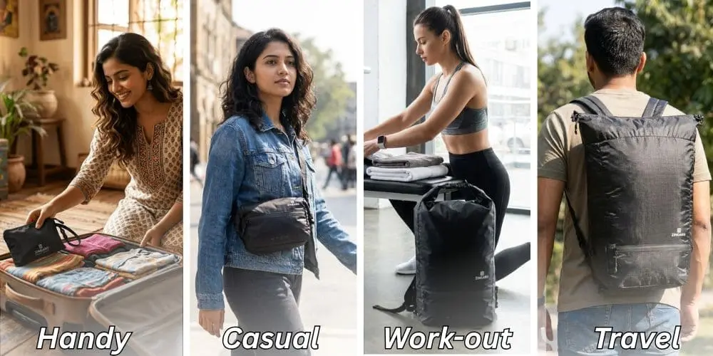 Zingaro small travel gym backpack daypack